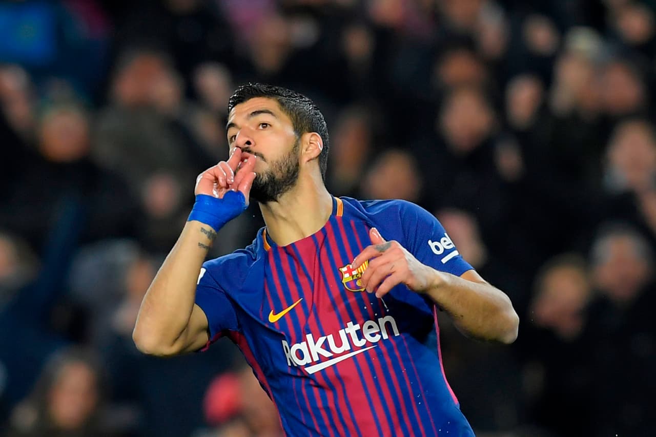 Luis Suárez marcó el primero de los blaugranas al minuto 5 para igualar los cartones. De aquí en adelante, todo fue fiesta y goles para los locales.