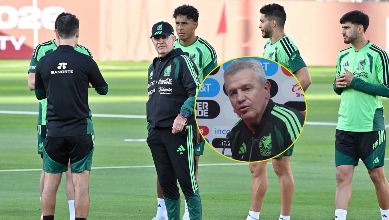 Javier Aguirre responde si el 11 ante Serbia lo usará ante Sudáfrica