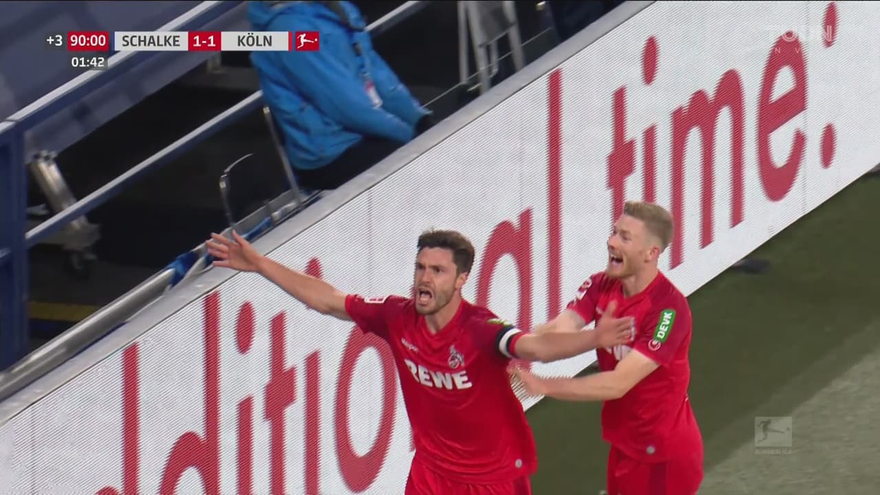 ¡Final vibrante! Jonas Hector se viste de héroe y empata en un tiro de esquina