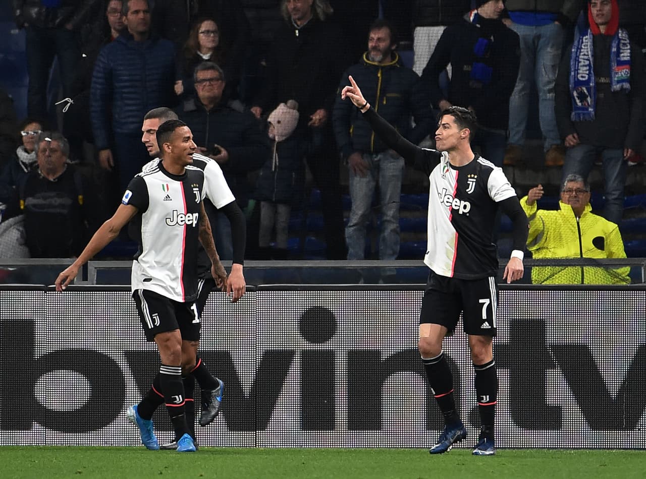 Sampdoria 1-2 Juventus | Dybala (19’) abrió el marcador, Caprari (35’) anotó el empate y Cristiano Ronaldo (45’) hizo el segundo para Juventus.