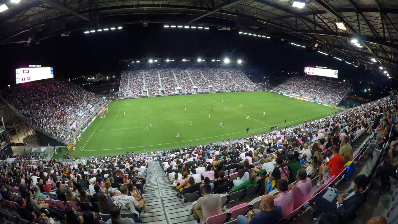 DRV PNK Stadium, el hogar de Inter Miami CF.