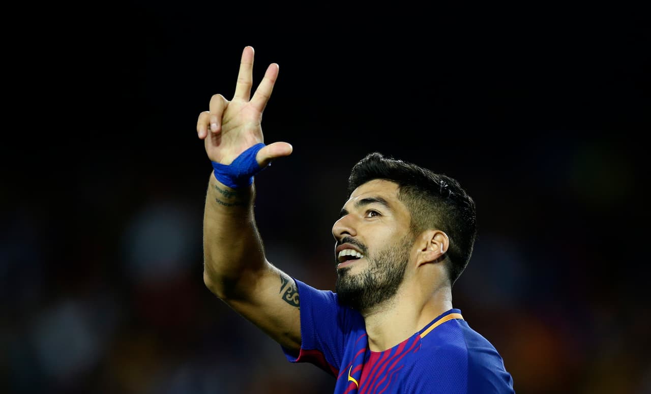 Luis Suárez (Uruguay), de FC Barcelona.