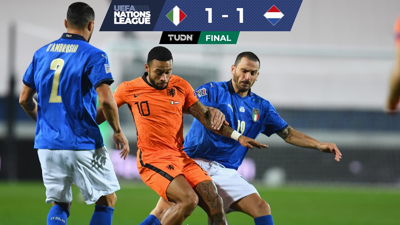 La 'Naranja' aún no es mecánica, pero basta para empatar a Italia