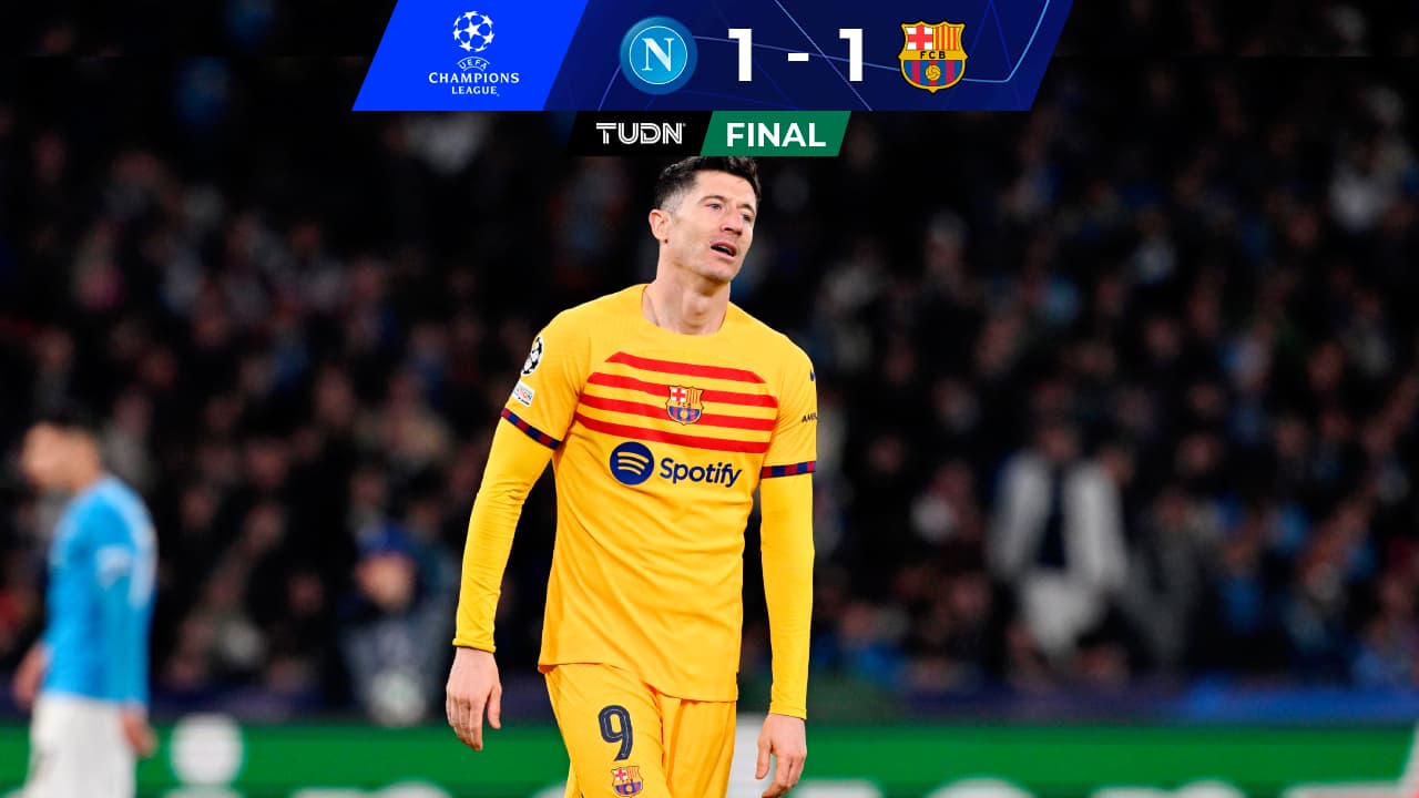 Resumen | Osimhen salva de la derrota al Napoli ante Barcelona