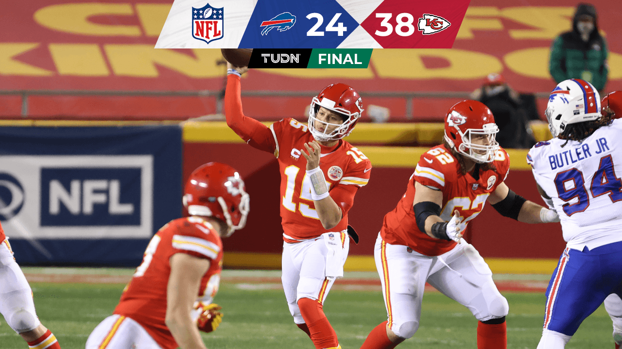 Chiefs arrolla a Bills y avanza al Super Bowl LV ante Buccaneers