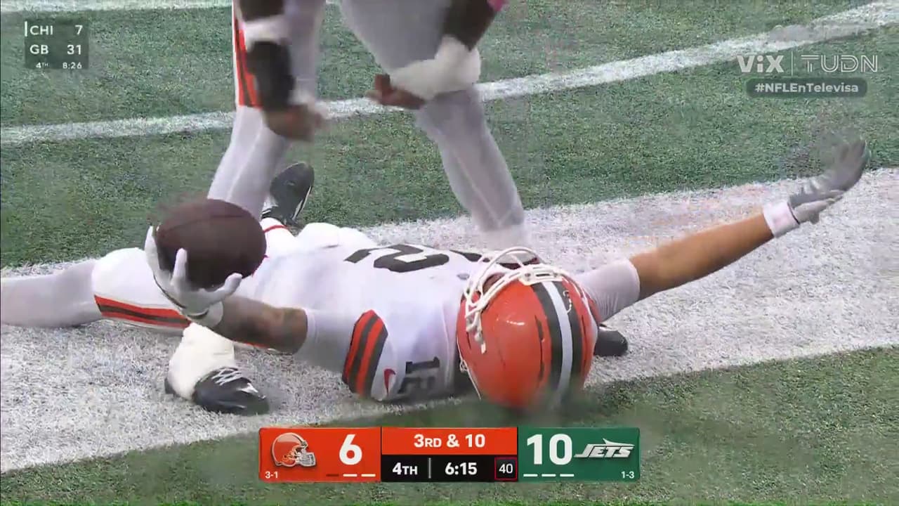 ¡Épica atrapada! Denzel Boston tiene touchdown a pase de Deshaun Watson