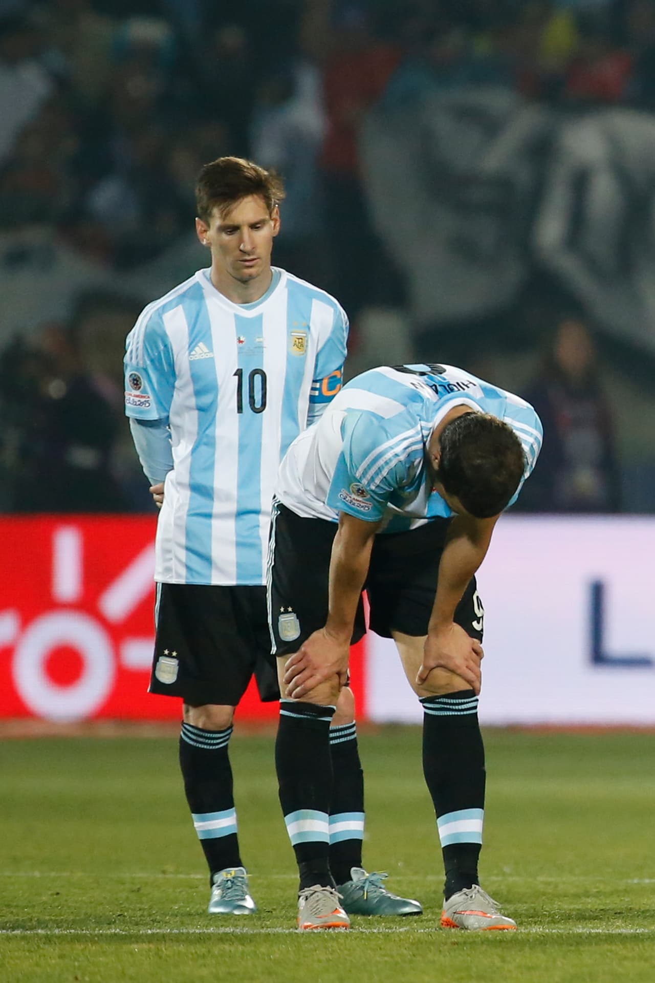 La tristeza de Messi