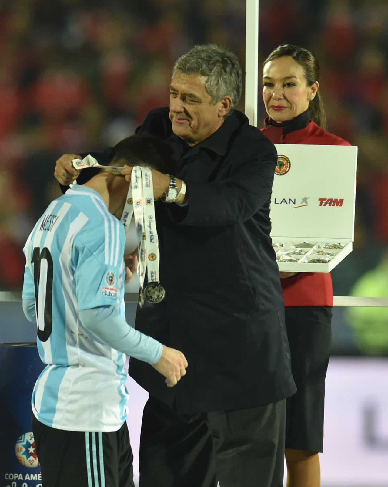 La tristeza de Messi