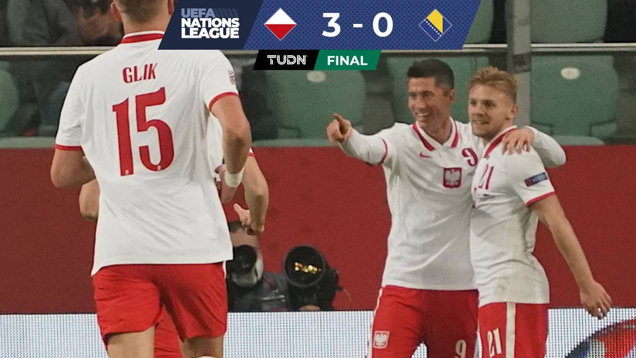 Robert Lewandowski mantiene inercia goleadora con Polonia