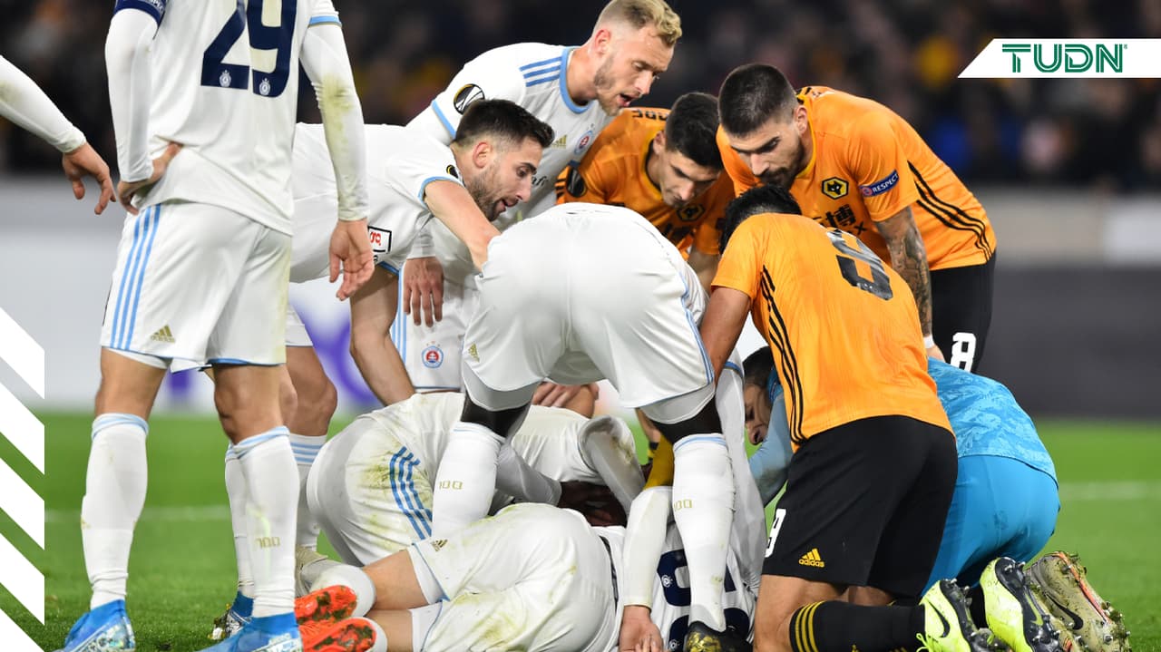 Bajric sufre conmoción cerebral tras el choque con Raúl Jiménez