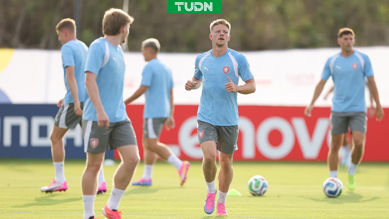 Chequia entrenada de cara al partido ante Sudáfrica y México en el Mundial 2026