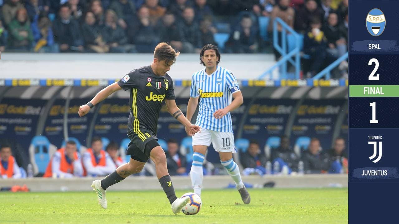 El Scudetto deberá esperar, SPAL sorprendió a la Juventus 
