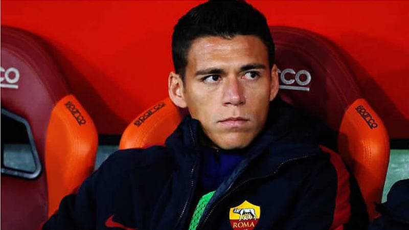 Moreno en una de miles de veces de banca.