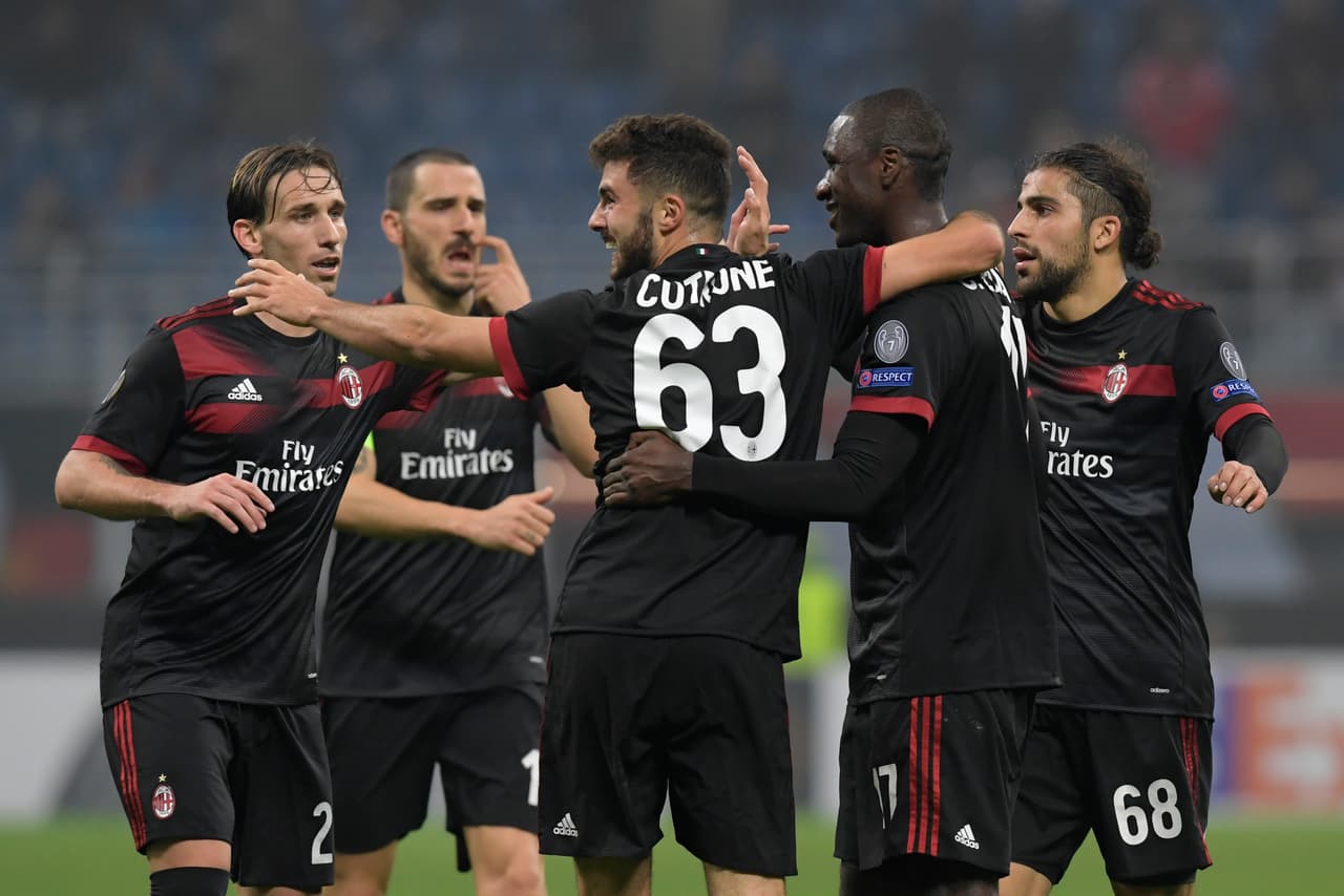 <b>Milan 5-1 Austria Viena: </b>aunque comenzó perdiendo, el equipo 'rossonero' remontó y con el triunfo se metió en dieciseisavos de final por el grupo D.