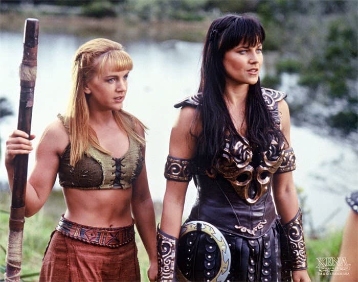 Lucy Lawless y Renee O’Connor interpretaron a Xena y a su leal compañera Gabrielle en la icónica serie "Xena: la princesa guerrera".
