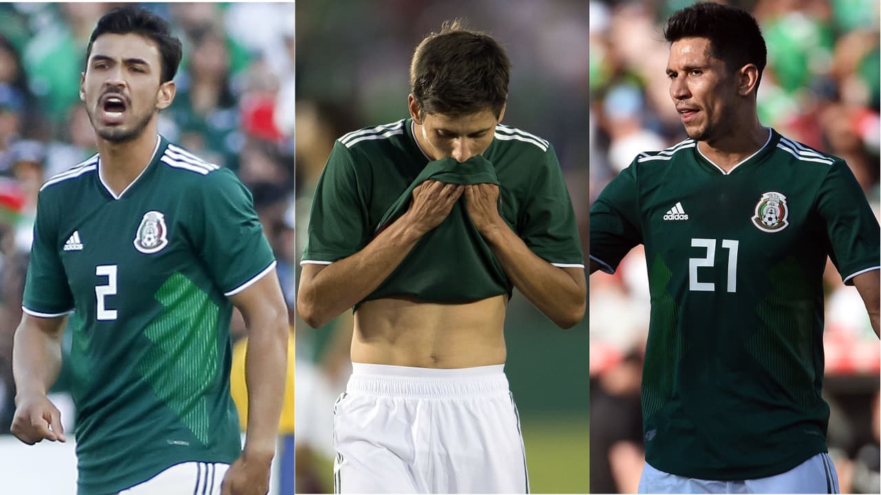 Alanís, Damm y Molina son los sacrificados del Tri