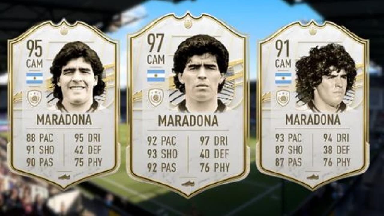 Diego Maradona queda eliminado del videojuego de EA Sports FIFA 22