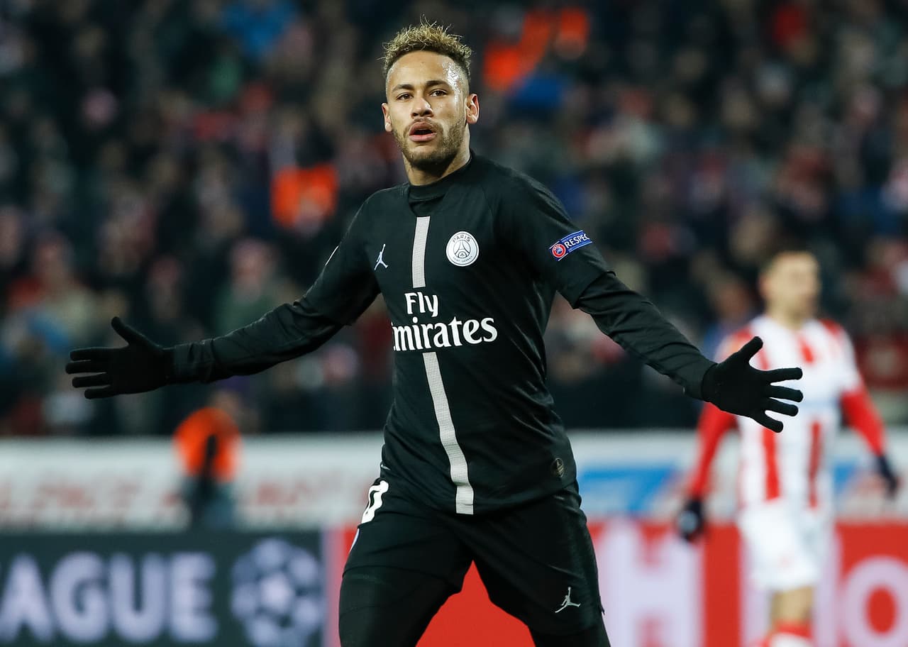 Neymar regresa a la Champions League después de casi un año de ausencia y al Santiago Bernabéu por quinta ocasión.