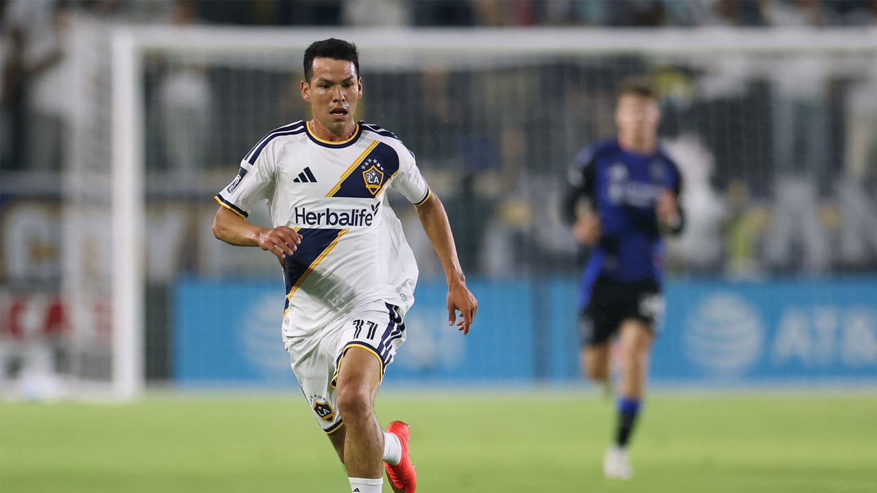 'Chucky' Lozano debuta como local con su nuevo equipo LA Galaxy y rompe sequía como titular