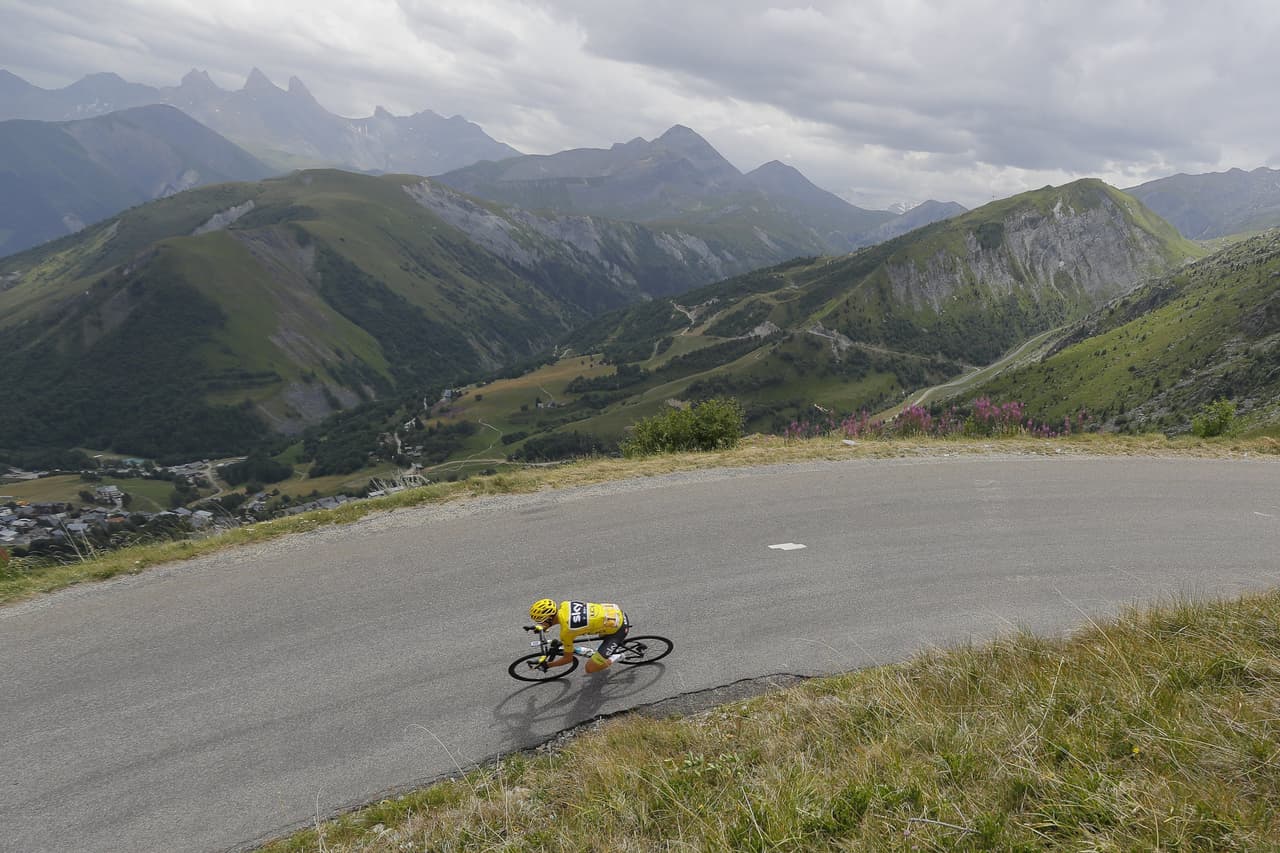 En el ciclismo mundial y en especial en estas competencias, las subidas son los grandes retos y momentos y Froome exhibió de nuevo su capacidad en zonas montañosas.