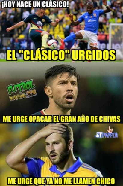 Memes América vs. Tigres