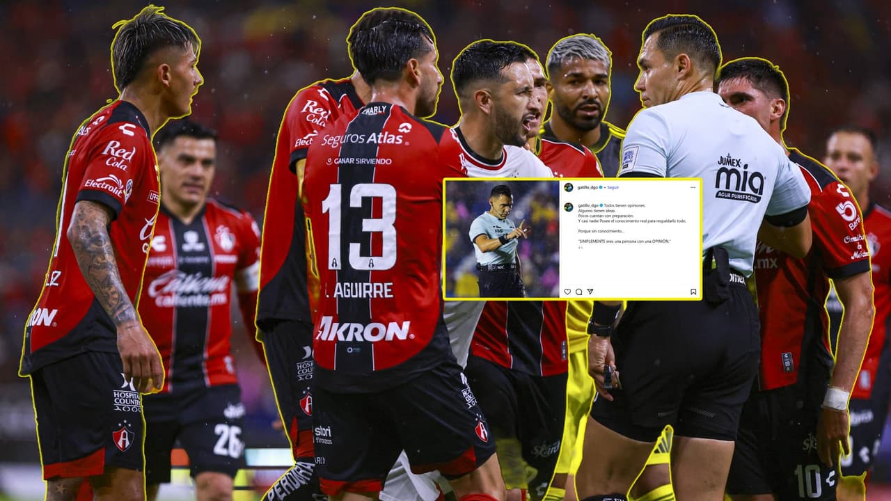 Gato Ortiz y el mensaje tras su polémica en el Atlas vs. América