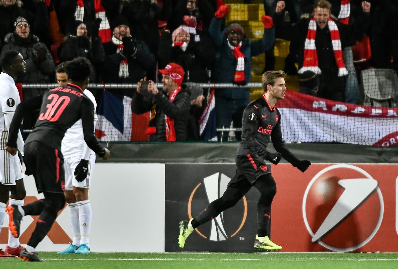 <b>Ostersunds 0-3 Arsenal: </b>historia similar con los Gunners que con anotaciones de Nacho Monreal, Papagiannopoulos (en contra) y Mesut Ozil dejaron marcada su superioridad en territorio sueco.