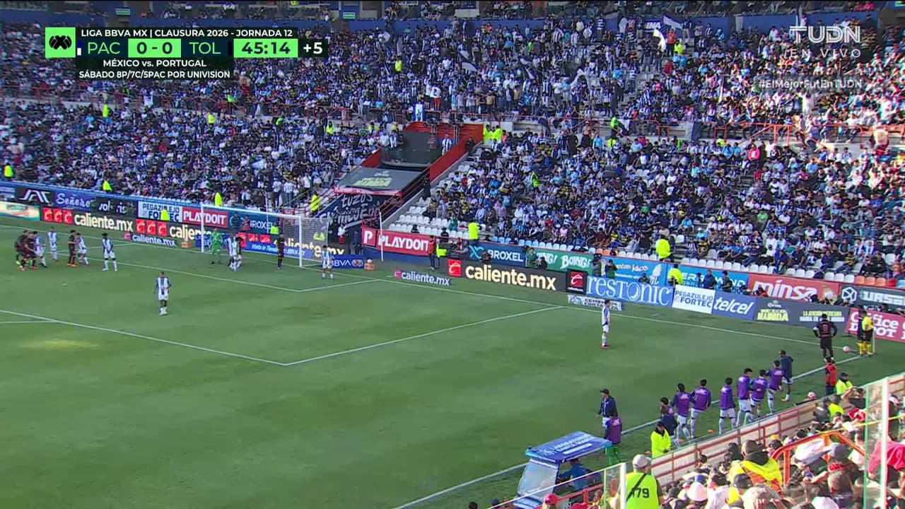 ¡GOL!  anota para Toluca. Franco Romero