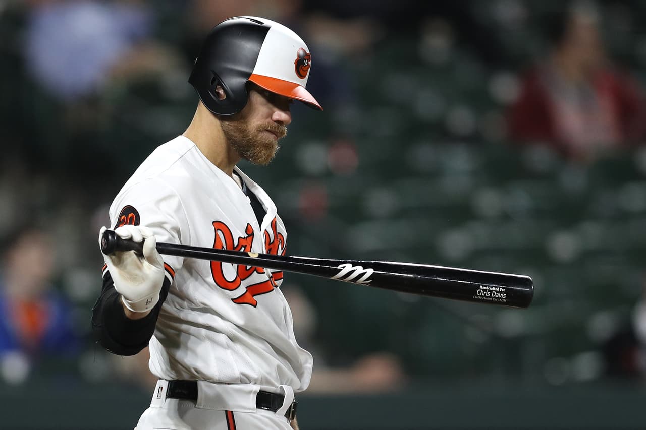 Chris Davis y el récord más lamentable en la historia de las Grandes Ligas