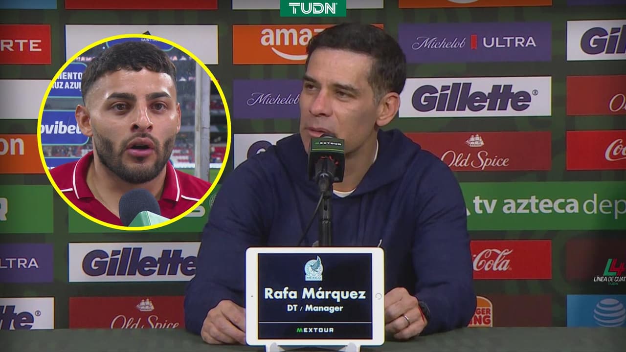 Rafa Márquez contesta ante el posible retiro de Alexis Vega del Tri