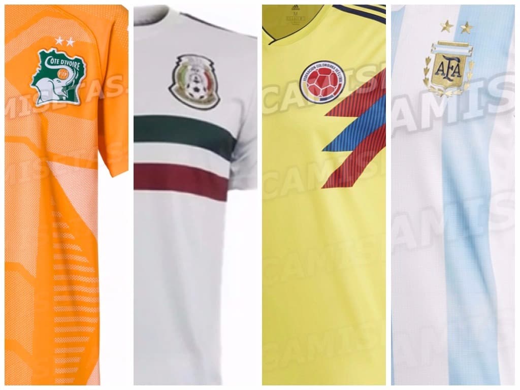 El portal especializado 
<a href="http://todosobrecamisetas.com">Todo Sobre Camisetas</a> ha ido publicando en los últimos días las actualizaciones sobre lo que seguramente veremos en el Mundial de Rusia 2018.