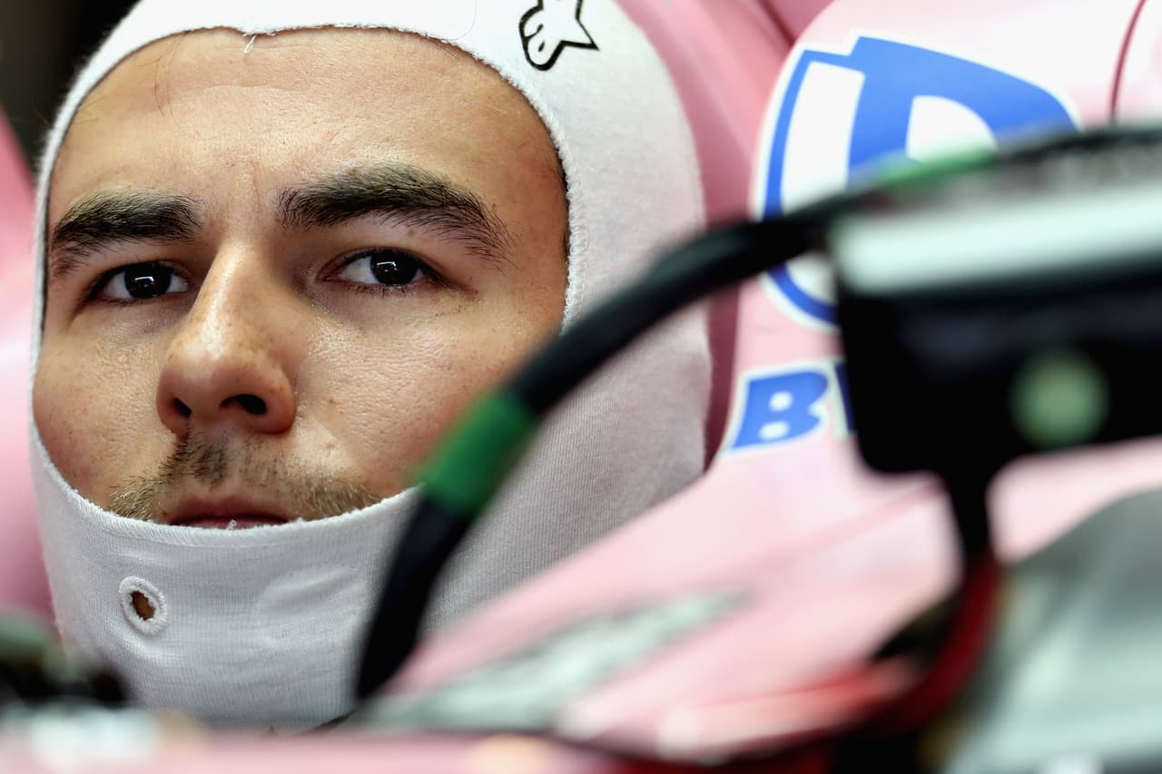 El mexicano
<b> Sergio 'Checo' Pérez </b>(Force India) marcó un tiempo de 1:37:861. y quedó noveno.