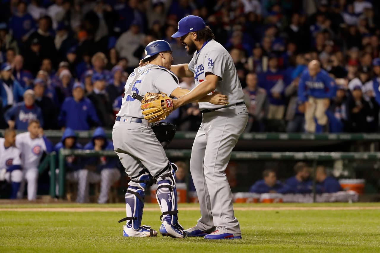 Kenley Jansen volvió a lucir. El taponero angelino trabajó la novena entrada perfecta y estira su racha a 8 entradas completas sin permitir carreras en contra.