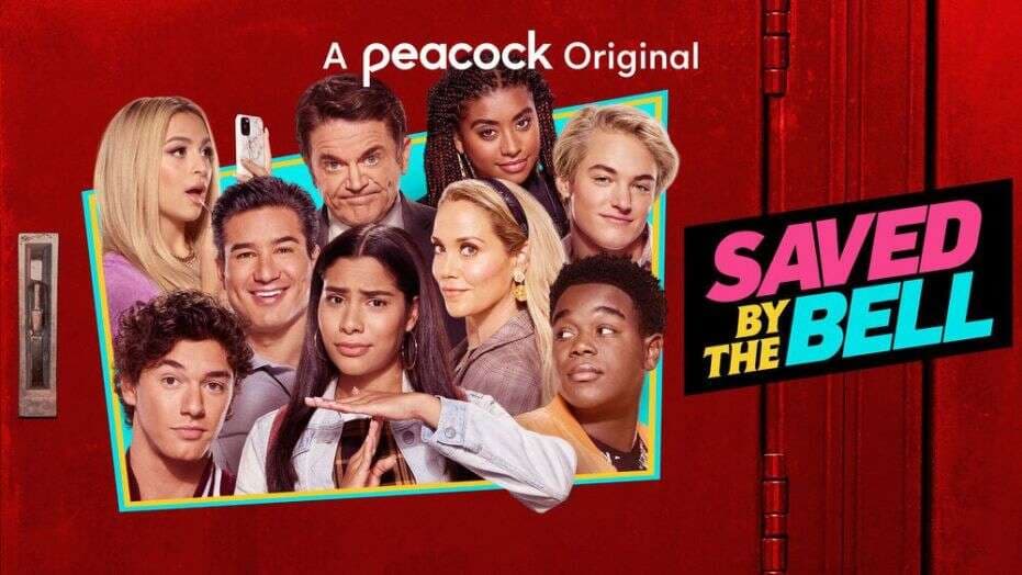 Saved by the Bell, Peacock, 25 de noviembre | Esta secuela de la comedia de situación adolescente inmortal devuelve algunas caras familiares a Bayside High. Zack Morris (Mark-Paul Gosselaar) es Gobernador de California, con su primera dama Kelly Kapowski (Tiffani Thiessen). Una versión que no se pueden perder.