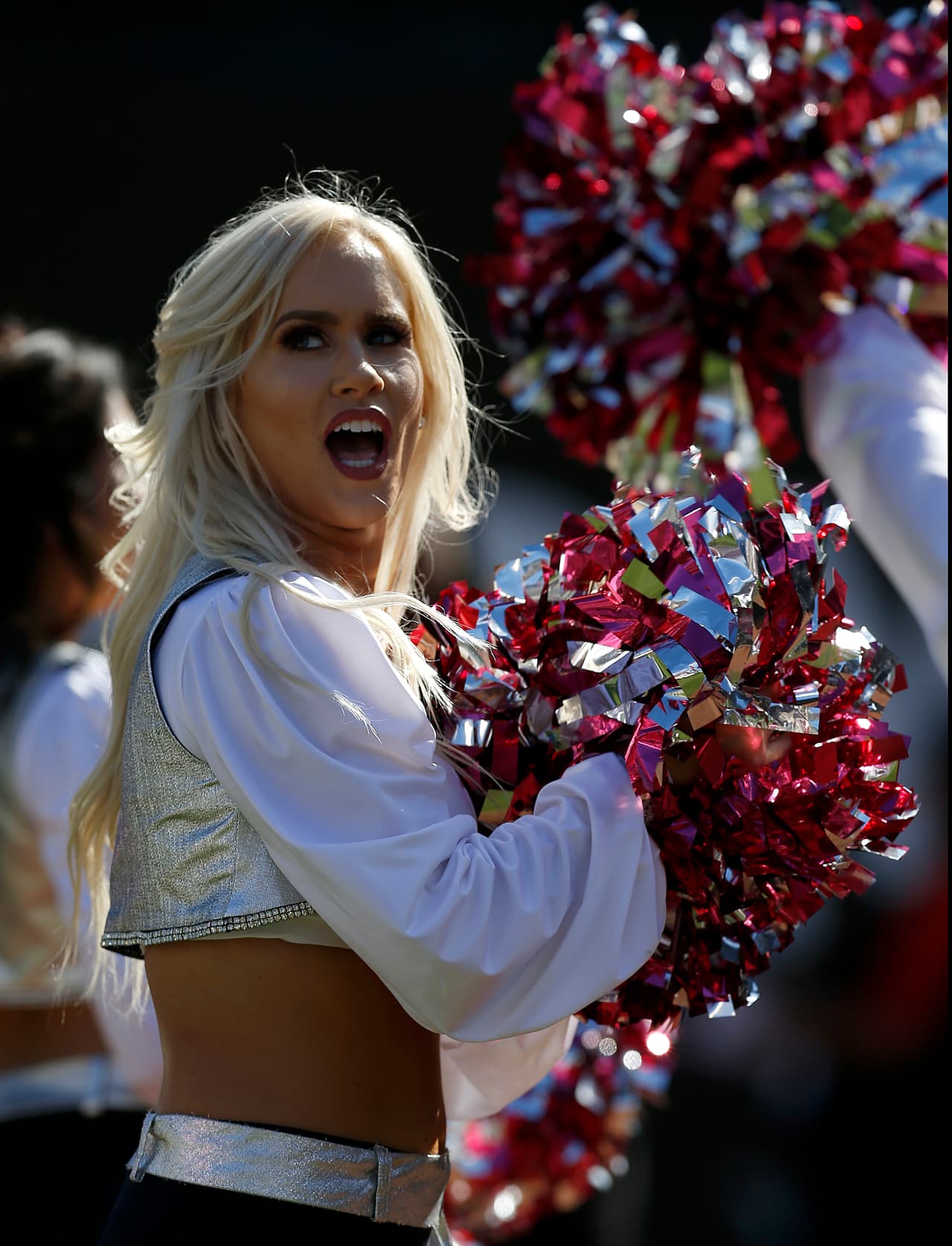 Las animadoras de los equipos del fútbol americano estadounidense le ponen un condimento especial a los encuentros de la NFL en los diferentes estadios en Estados Unidos.