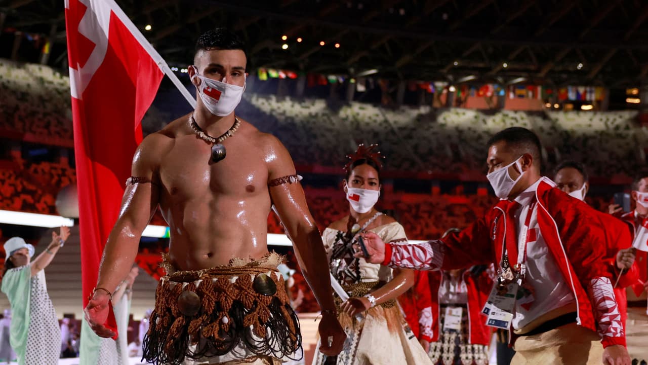 Pita Taufatofua vuelve a llevarse los reflectores en Tokyo 2020