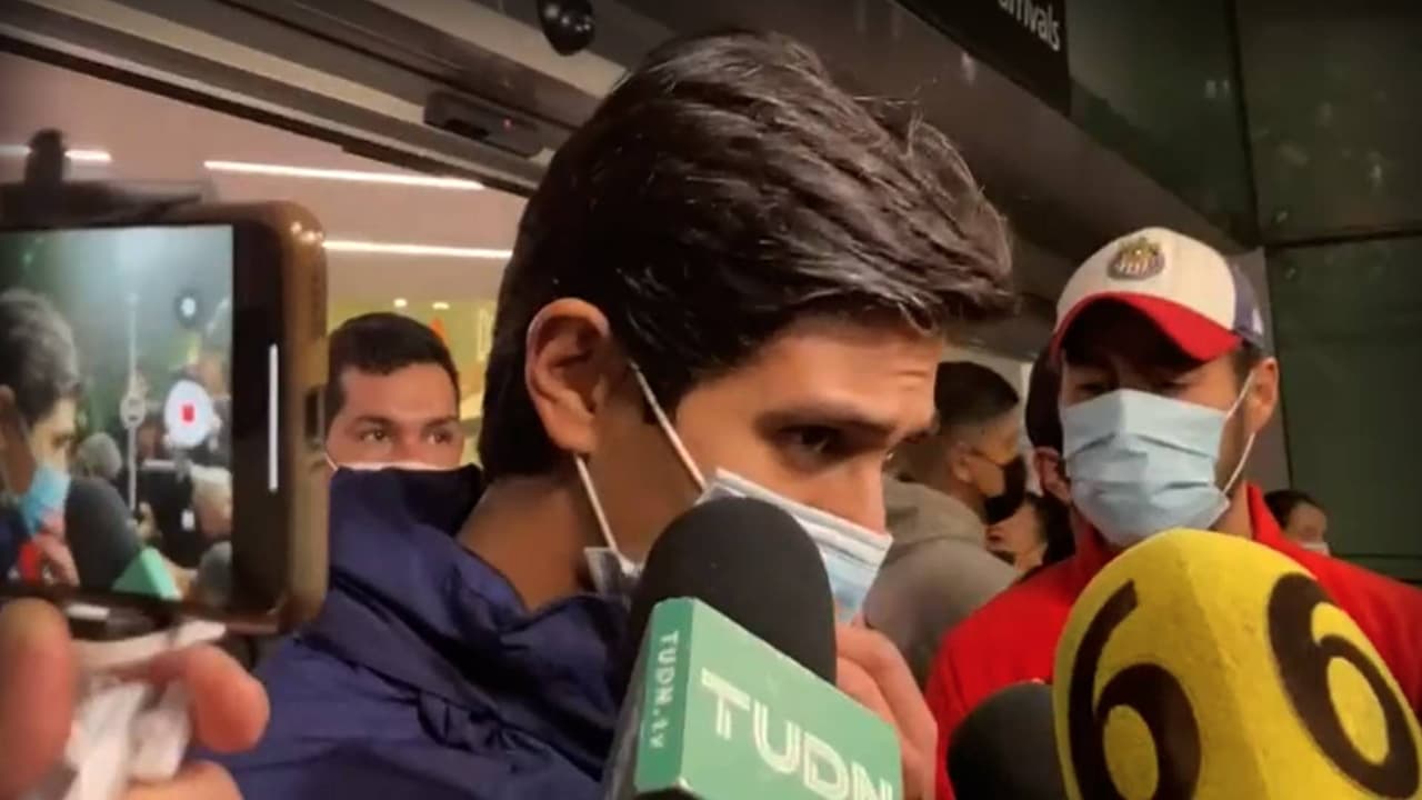 JJ Macías ya llegó a Guadalajara: “Vengo con humildad”