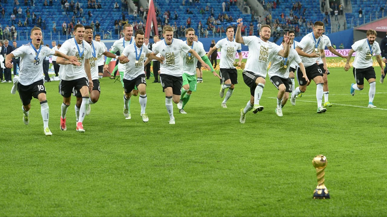 Alemania es el campeón más joven en la historia de la Copa Confederaciones