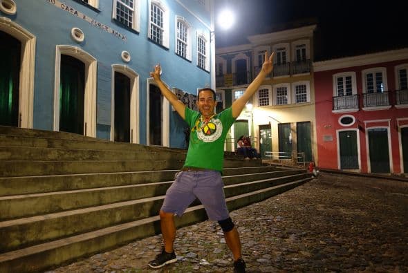 Carlitos no paró la fiesta durante un buen rato.