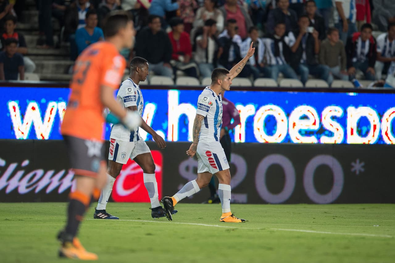 El gol de Guzmán llegó tras un centro de Urretaviscaya tras el cobro de una falta. Guzmán remató de cabeza y marcó al minuto 33.