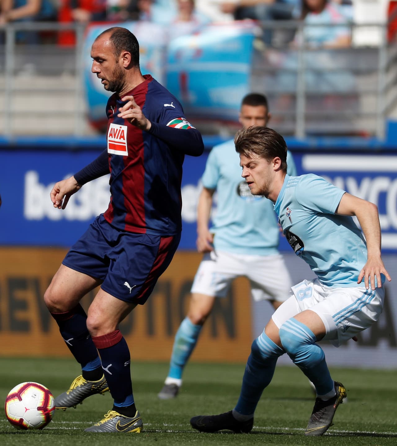 Eibar buscó la victoria durante todo el partido, con la idea de buscar los puestos de torneos europeos.
