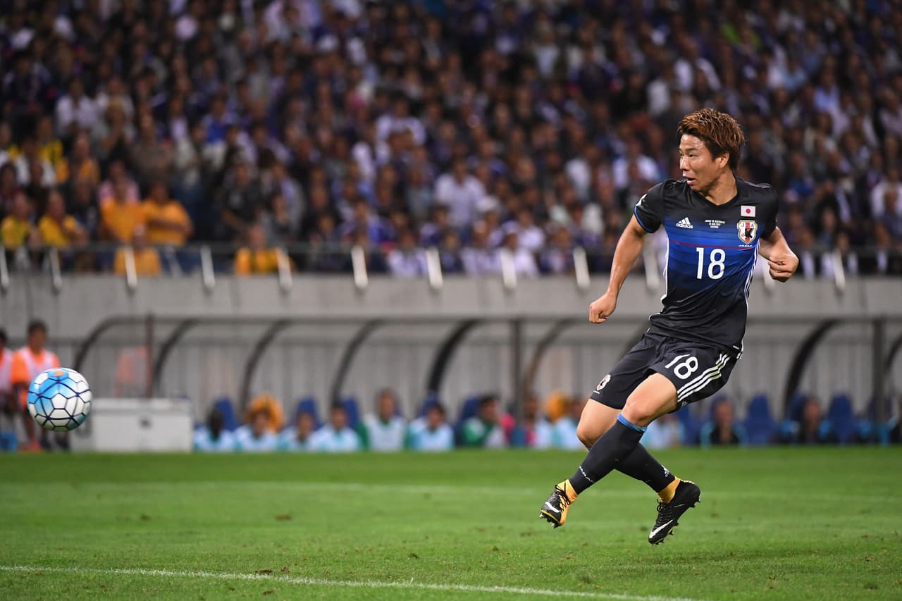 Sin embargo, al minuto 41, Takuma Asano abrió el marcador para Japón con esta definición.