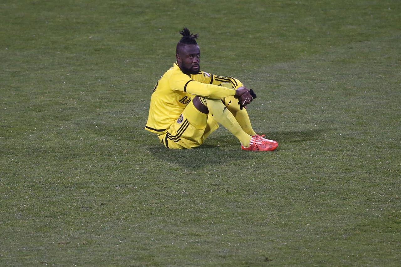 Kei Kamara, desconsolado