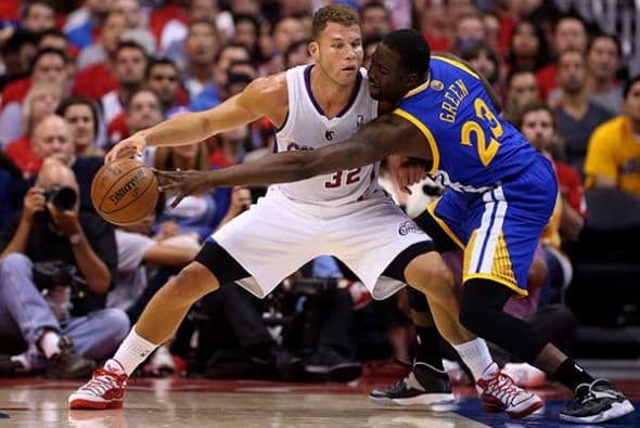 Los Ángeles Clippers vs los Warriors de Golden State - Segundo partido: La figura del ala-pivote Blake Griffin esta vez brilló más que nunca al anotar 35 puntos que lo dejaron líder del ataque de Los Ángeles Clippers.