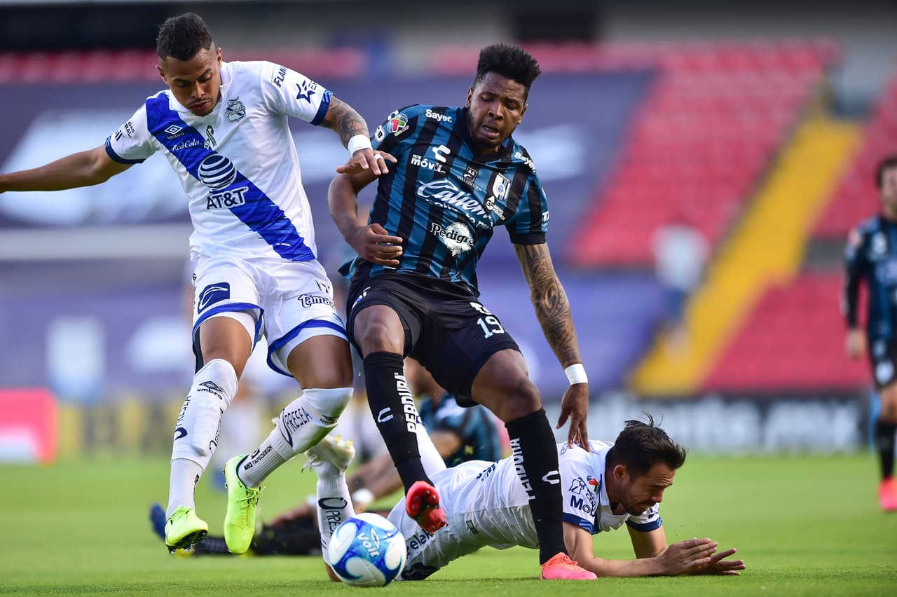 Con dos goles en la recta final del partido, Querétaro y Puebla deciden repartir puntos. Querétaro queda en la novena posición con 10 puntos y Puebla llega a la décima posición con 9 puntos.