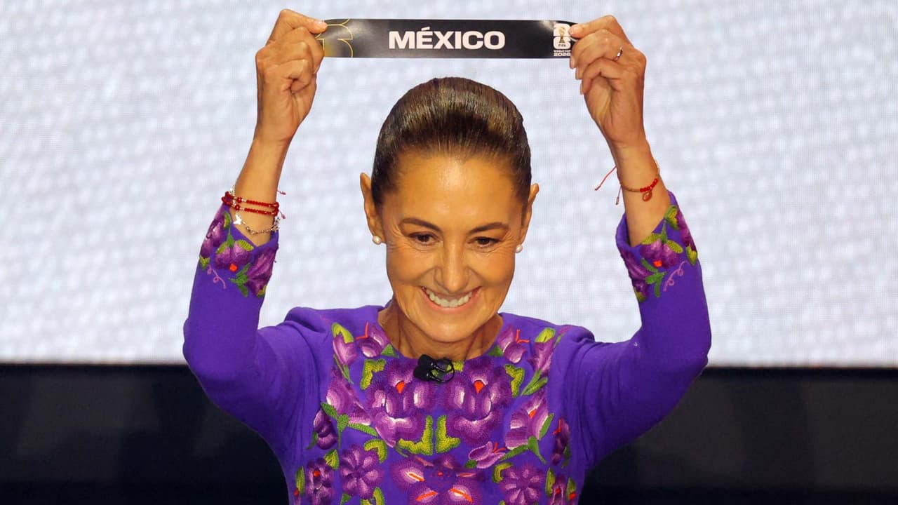 ¡Viva México! Sheinbaum Participa en el Sorteo del Mundial 2026 y México va al Grupo A
