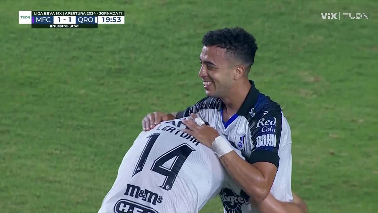¡Empata Querétaro! Lucas Rodríguez con doble remate vence a González