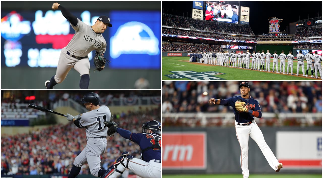 Los Yankes se ponen 3-0 en la serie sobree los Minnesota Twins.