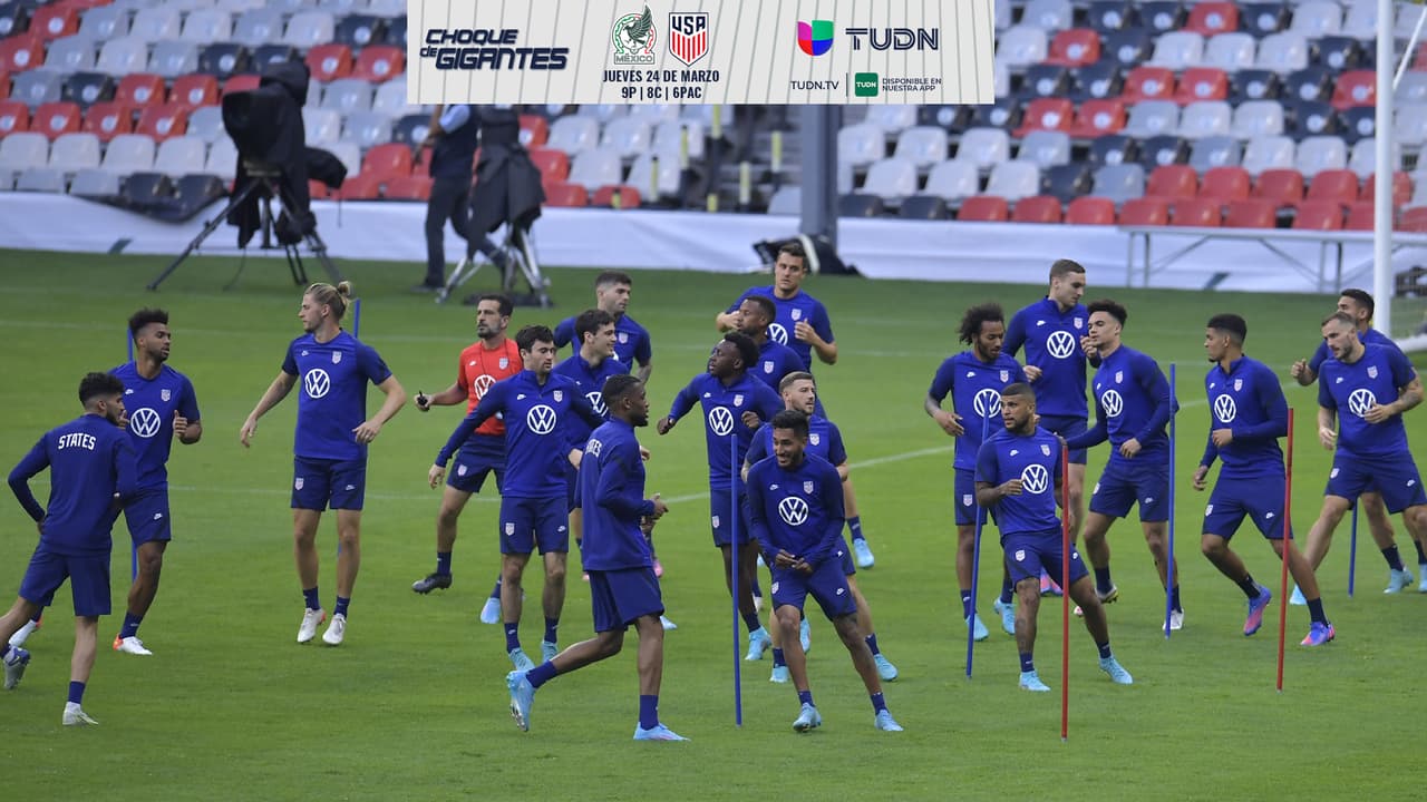 Estados Unidos entrena en el Estadio Azteca; Reggie Cannon es duda ante México