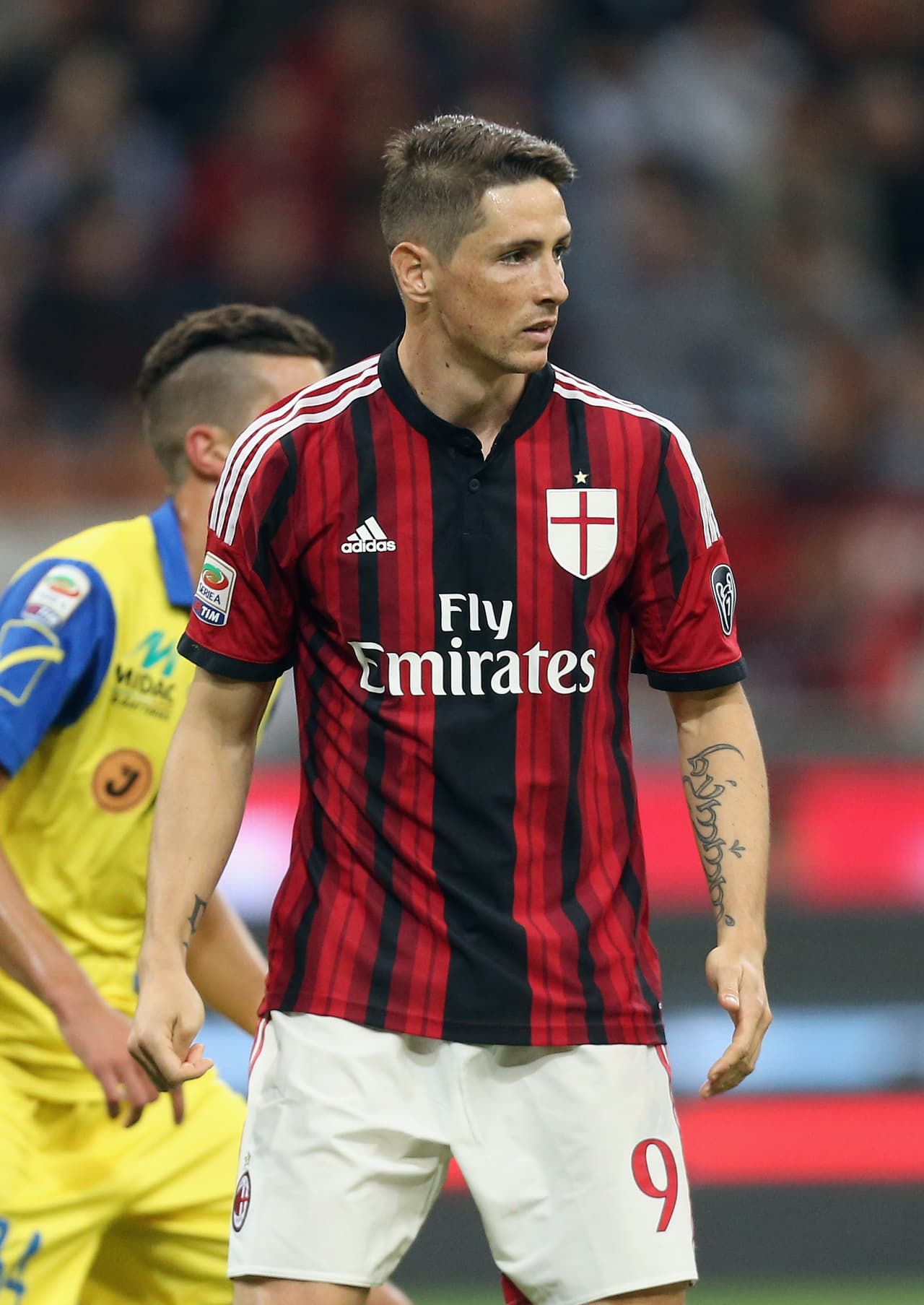 El 'Niño' disputó solo 10 partidos allí y marcó un gol.